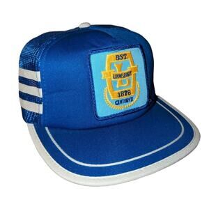 80s Lounsbury Century II 3 Stripe Trucker Hat
